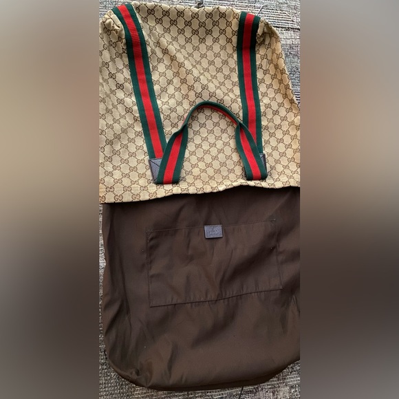 Gucci GG Beige Web Handle Tote. - Picture 3 of 15